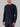 Farah TOPLEY navy lambswool marl cable knit pattern front crew neck jumper