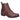 Cotswold Ashwicke women's brown leather zip-fastening ankle boot