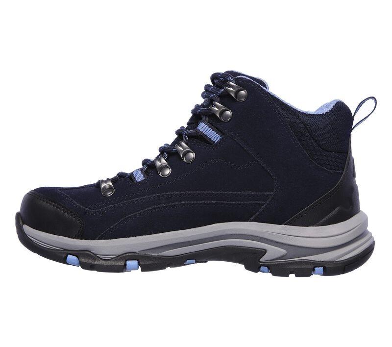 Skechers Trego Alpine Trail navy waterproof hiking woman's boots #167004
