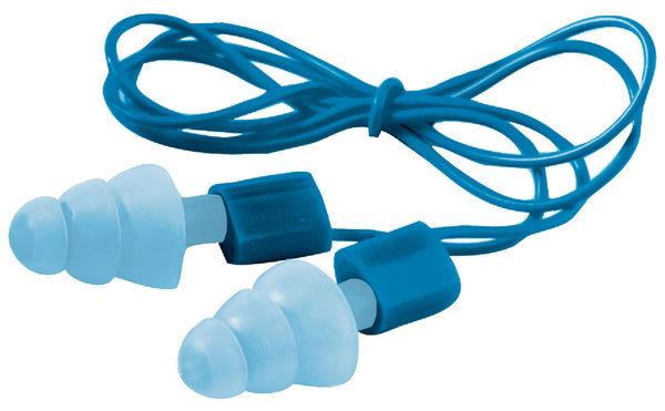 E·A·R Tracers corded metal-detectable food-industry earplugs - pack 50