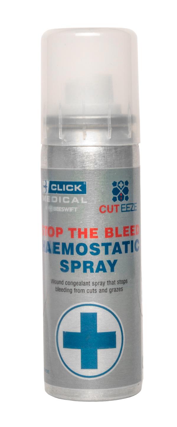 Click Medical Cut-Eeze haemostatic coagulant small cut/graze congealment spray 70ml aerosol