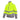 Regatta yellow high visibility two tone thermal waterproof work jacket TRA943