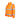 Warrior unisex high-visibility orange waterproof bomber jacket