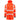 Leo CLOVELLY high-visibility waterproof breathable orange executive anorak #A04
