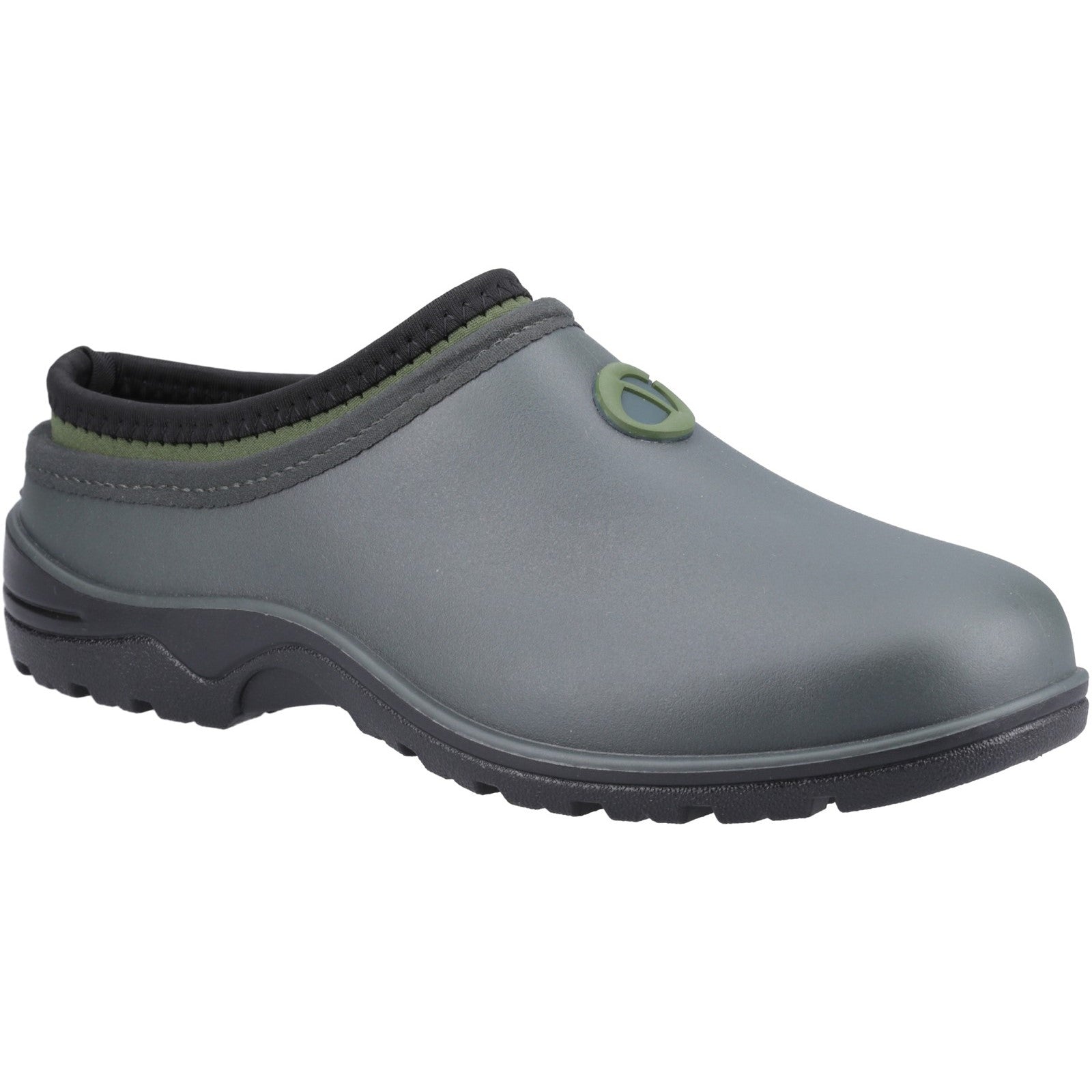 Cotswold Greenhill green neoprene garden wellington clogs shoes