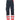 Cerva Knoxfield anthracite/red contrast men's polycotton trouser - adjustable leg length