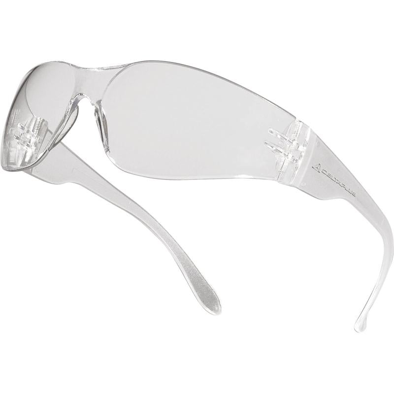 Delta Plus BRAVA2 clear polycarbonate lens safety spectacle glasses