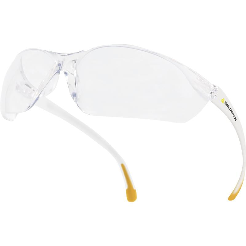 Delta Plus MEIA clear polycarbonate safety spectacle glasses