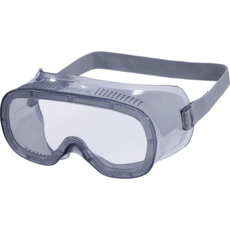 Delta Plus MURIA1 clear polycarbonate direct ventilation safety goggle