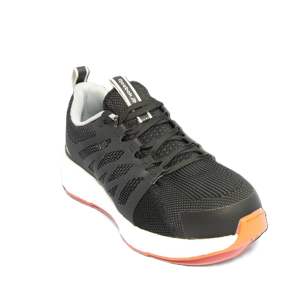 Reebok Fusion Flexweave S1P black wide-fit composite toe/midsole safety work trainer R1076