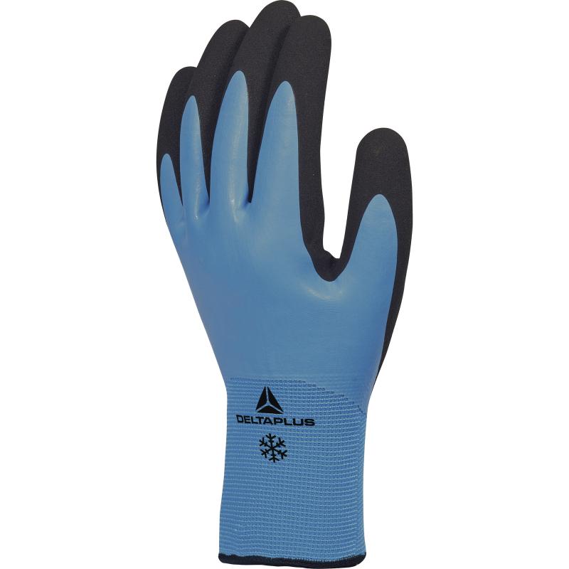 Delta Plus Thrym double dip waterproof thermal grip latex glove #VV736