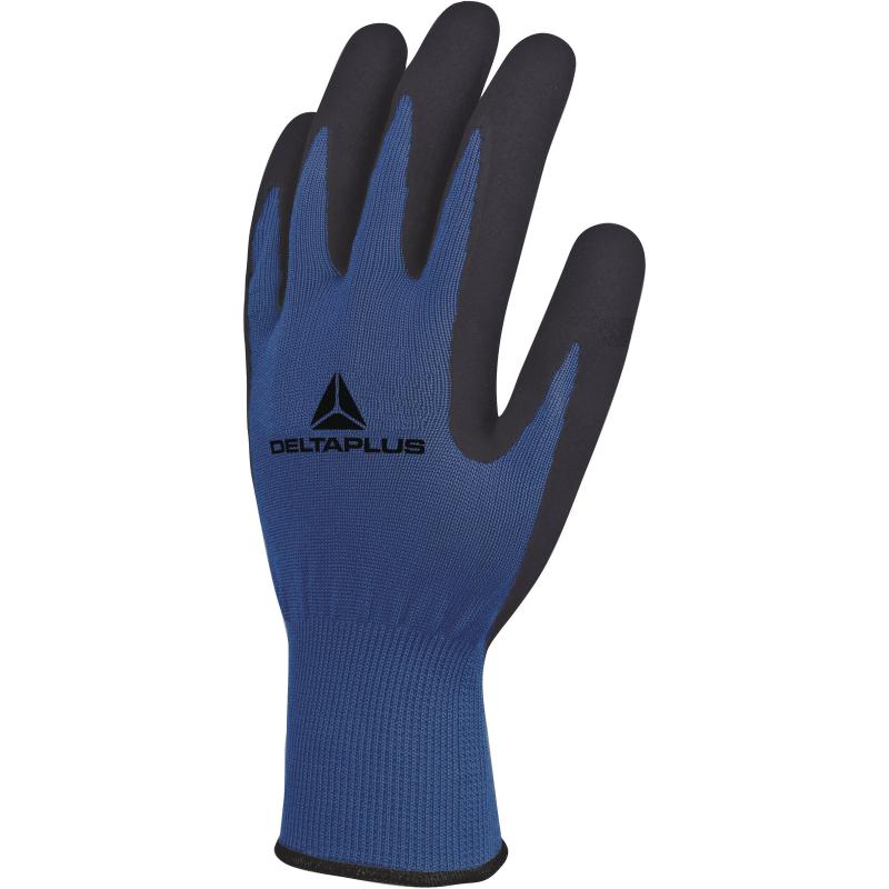 Delta Plus VE631 latex coated palm polyester knitted glove EN388 2131X