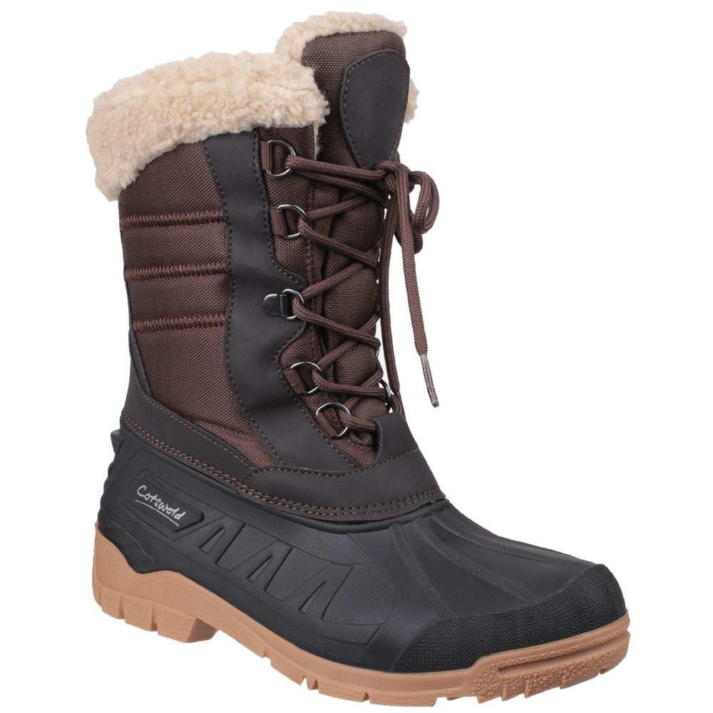 Cotswold Coset women's brown hybrid lined all-weather boot