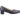 Amblers Walford navy leather standard-fit ladies court shoe