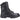 Amblers Combat unisex black leather waterproof metal-free patrol/security soft-toe boot