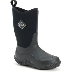 Muck Boot Hale kid's black childs wellington boot