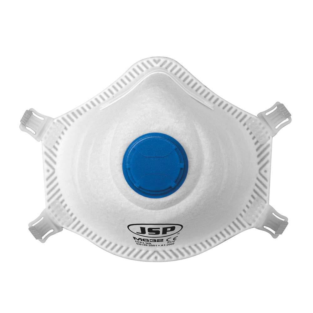 JSP FFP3V disposable moulded valved dust mask (box of 10) #M632