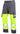 Leo Bideford high visibility ISO 20471:1 yellow/grey polycotton cargo work trousers