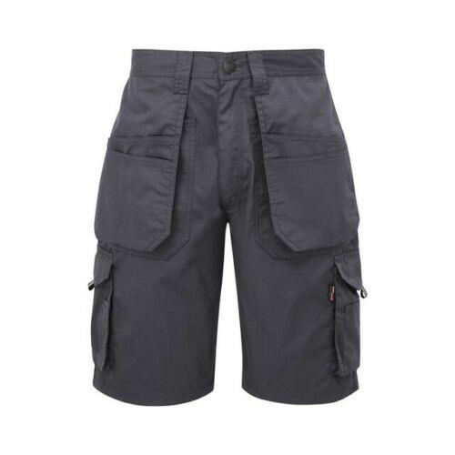 Tuffstuff Enduro Ripstop holster multi-pocket grey work shorts #844