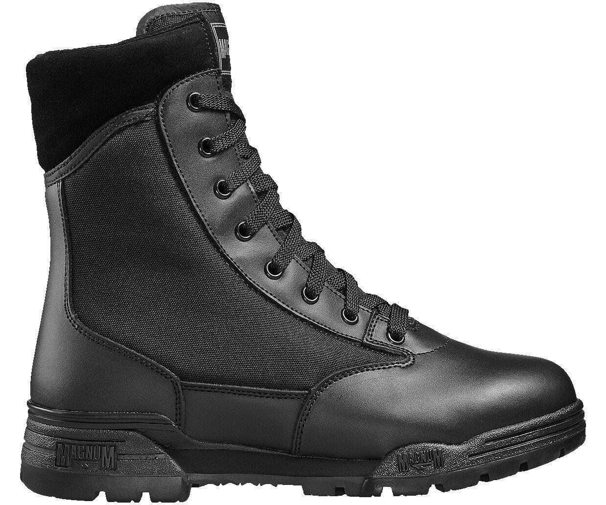 Magnum Classic black 8" combat army cadet police service non-safety boot #M800892