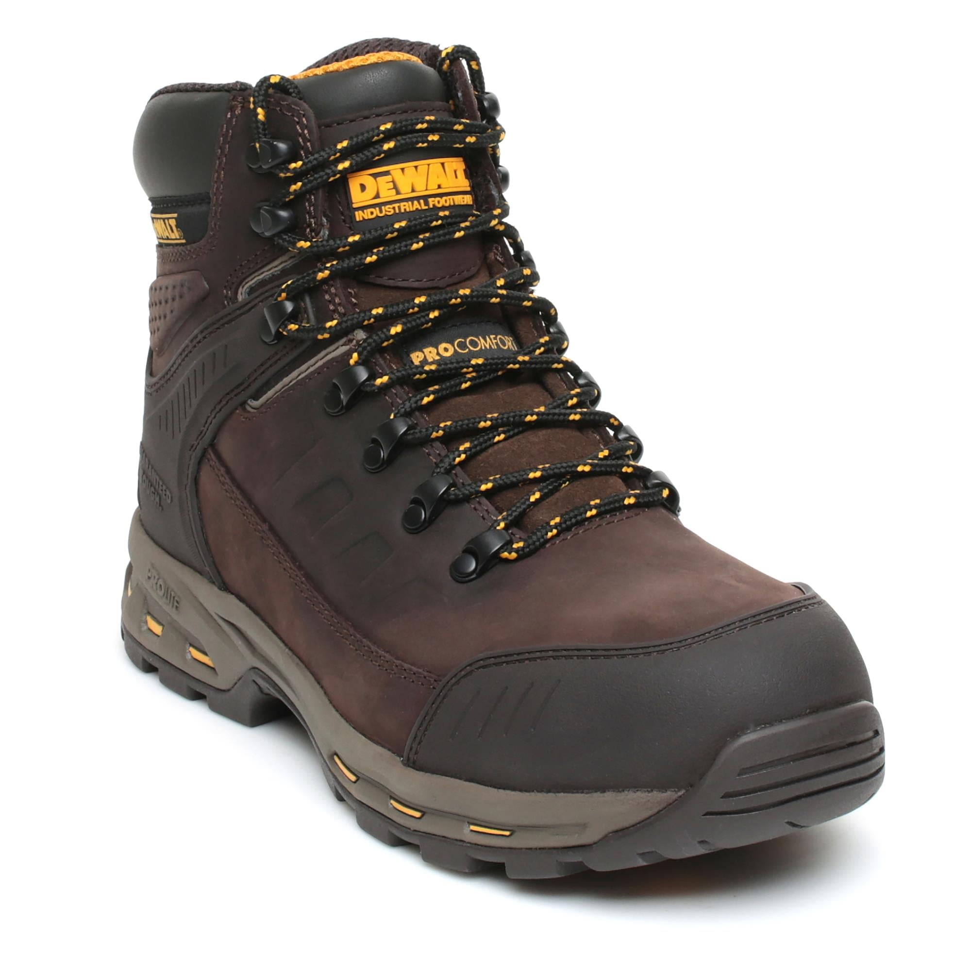 DeWalt Kirksville S3 brown ProLite lightweight composite work safety boots