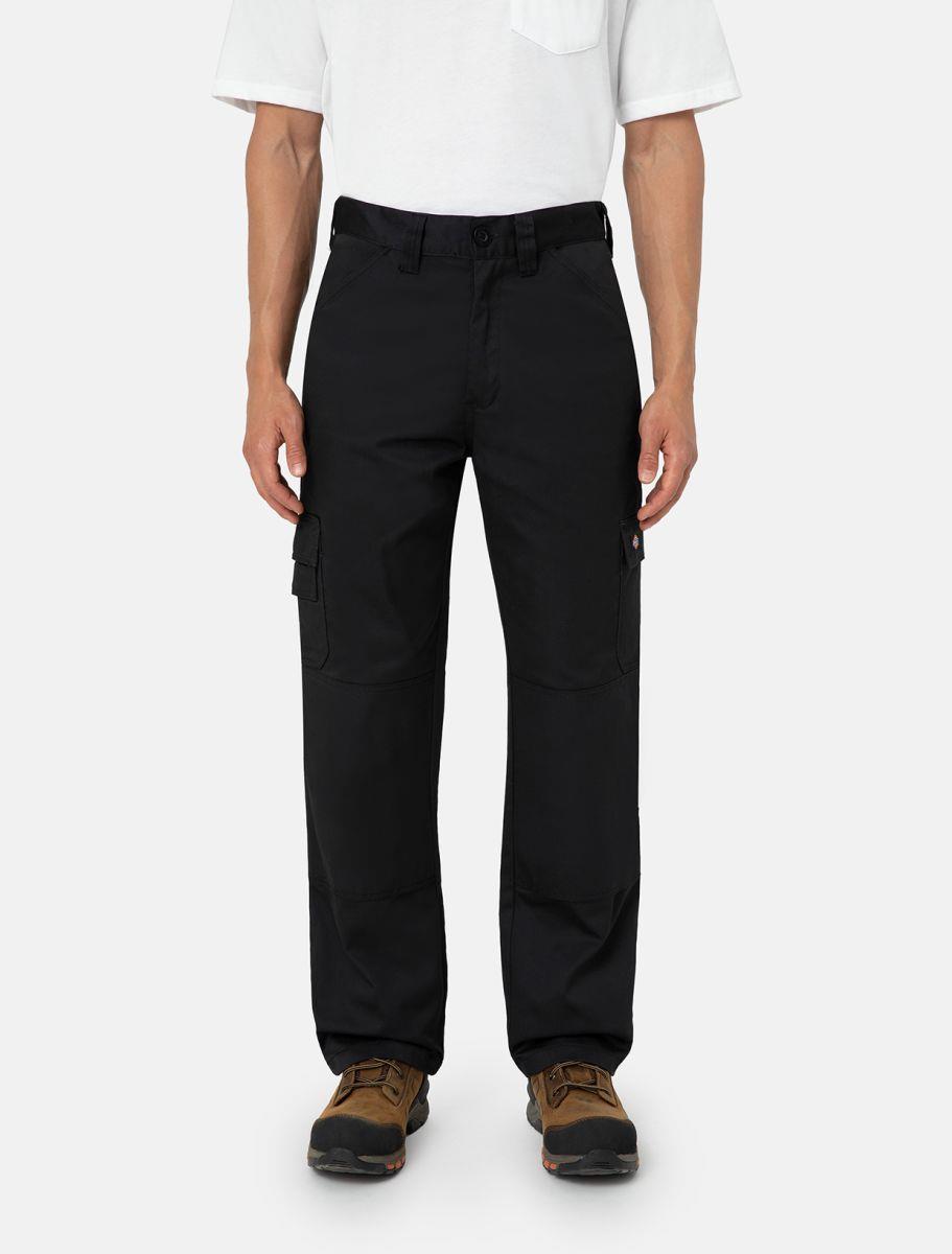 Dickies Everyday black polycotton multi-pocket regular-fit work trousers