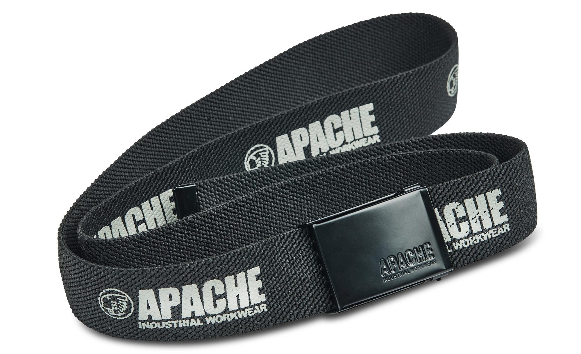 Apache Horizon black metal buckle adjustable work belt