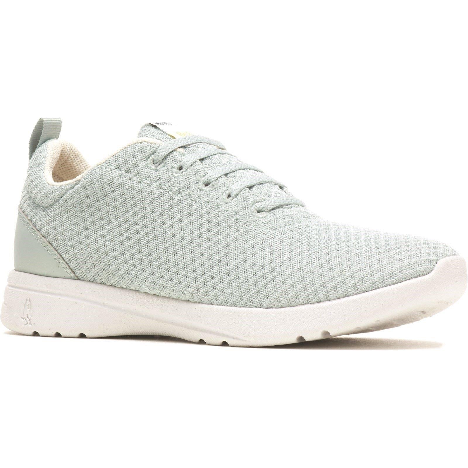 Hush Puppies Good recycled aqua lace-up women's trainer shoe