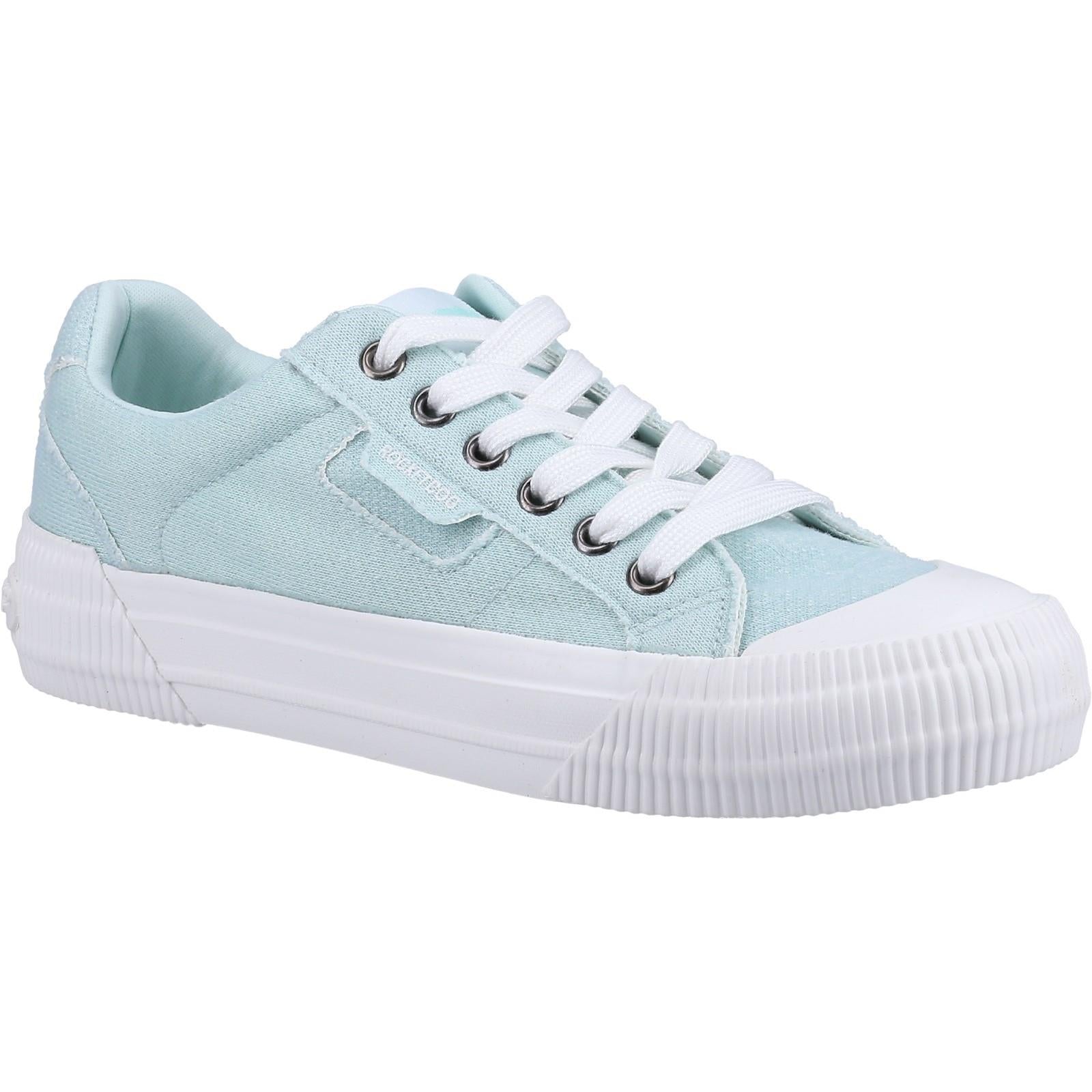 Rocket Dog Cheery Skirball Jersey turquoise ladies plimsoll trainers shoes