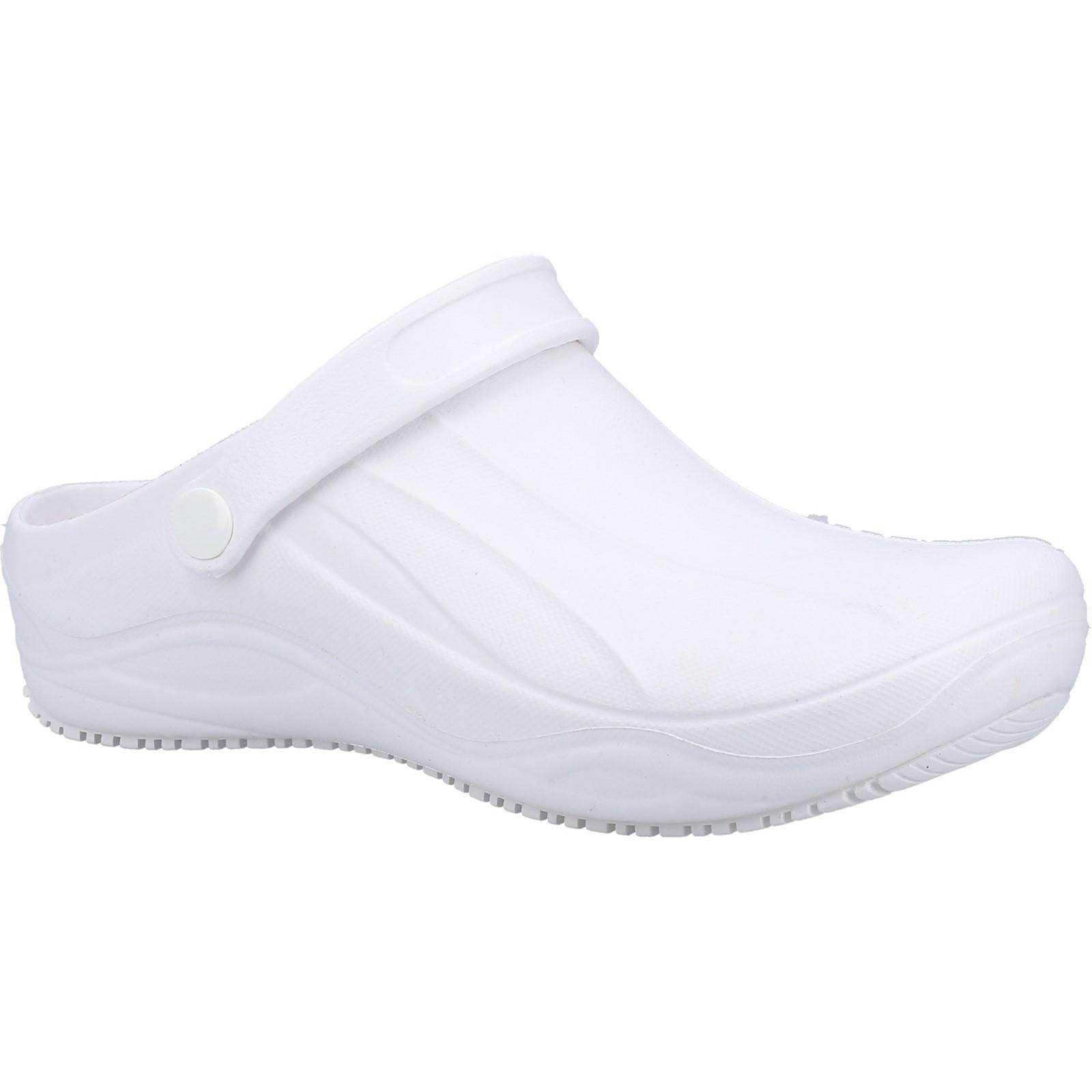 Safety Jogger Smooth OB white slip-resistant washable occupational clog