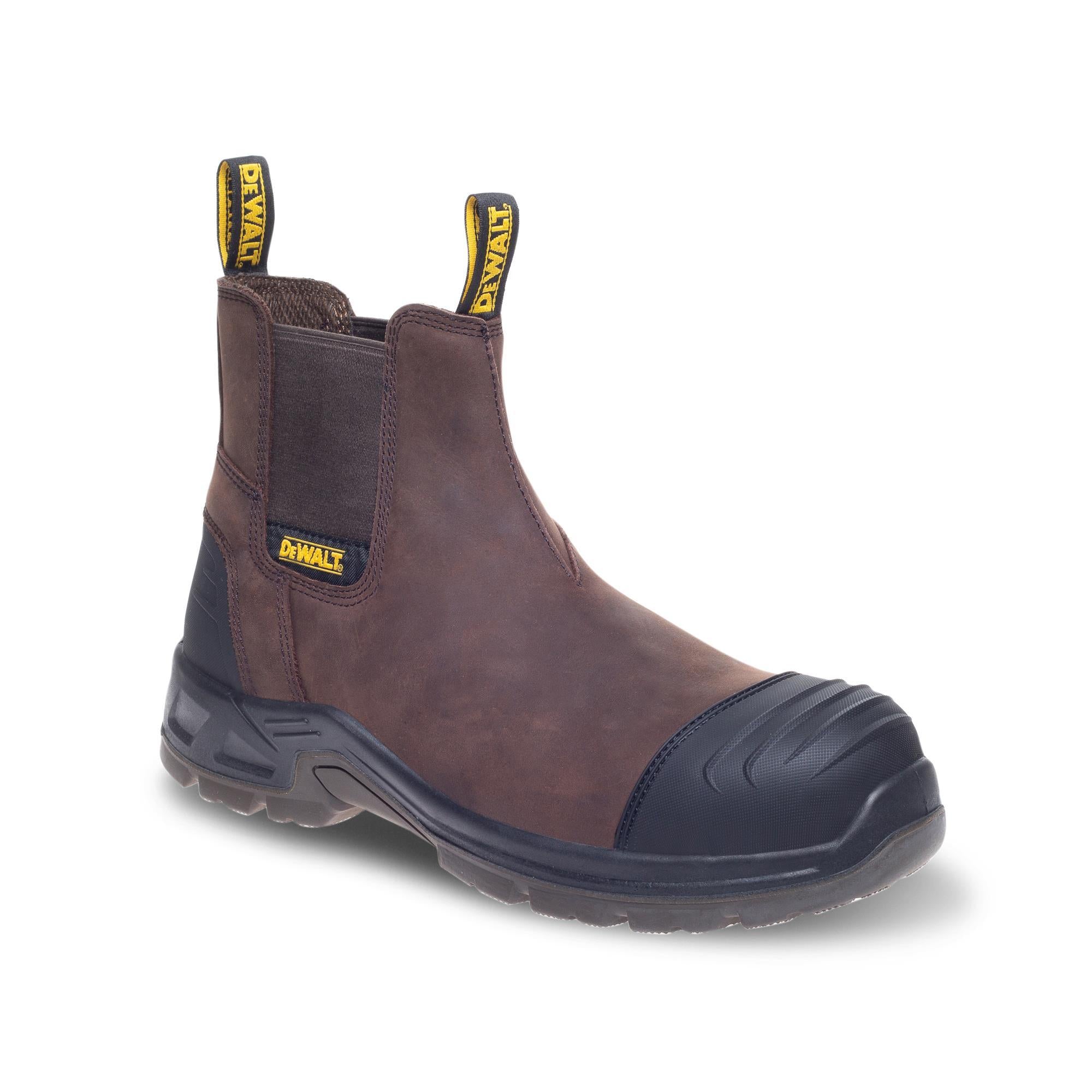DeWalt Grafton S3 waxy brown mens steel toe steel midsole safety dealer boot