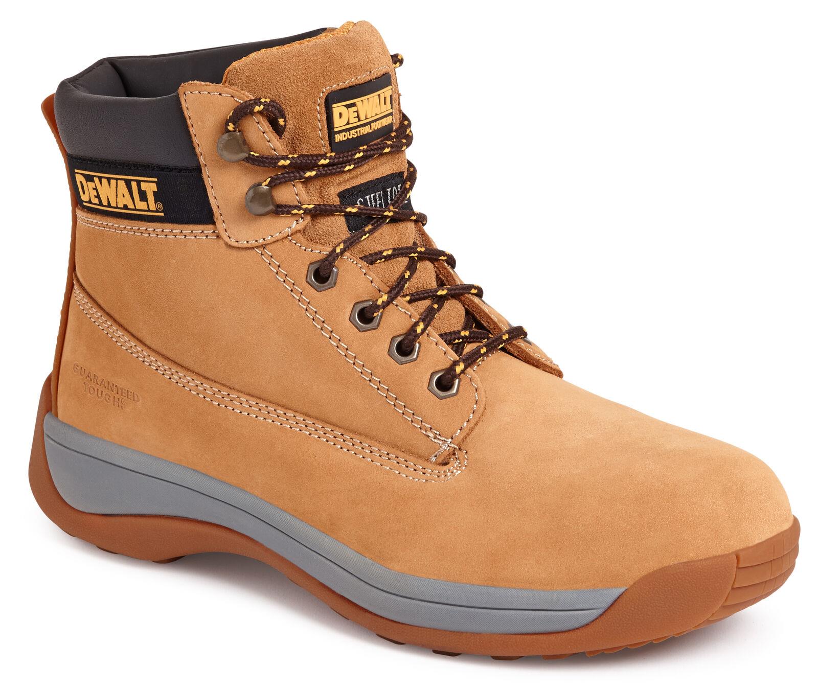 DeWALT Apprentice SB SRA honey nubuck unisex steel toe safety hiker boot