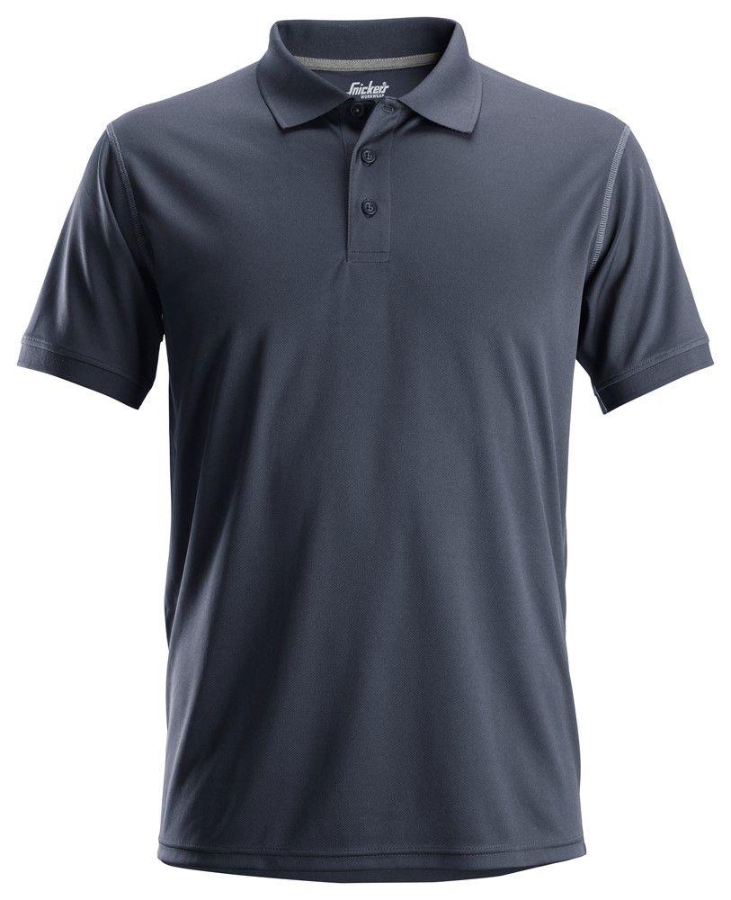 Snickers AllroundWork navy recycled polo shirt #2721