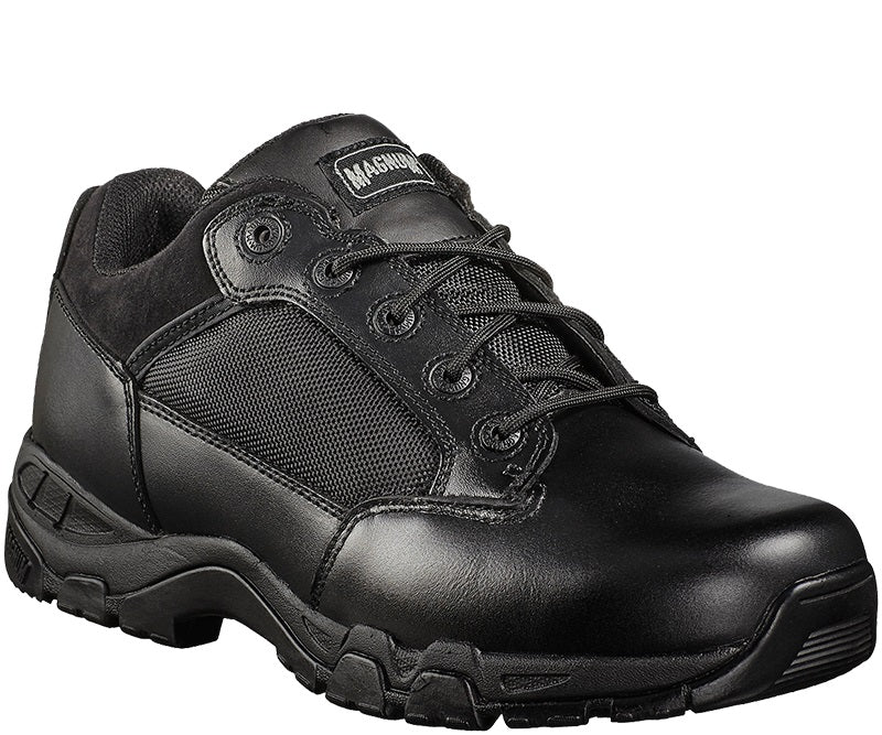 Magnum Viper Pro 3.0 black leather lace up uniform police patrol shoes #M810040