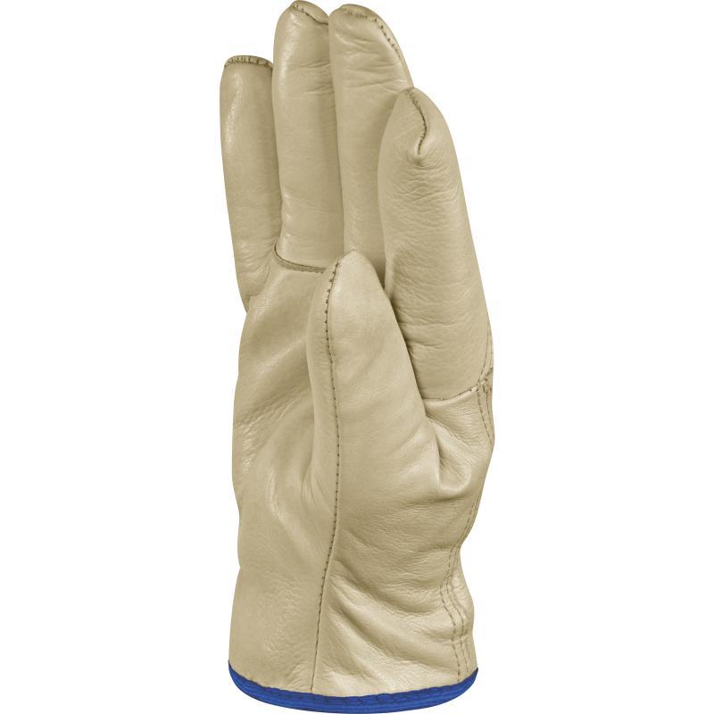 Delta Plus Thinsulate™ lined cowhide leather driver work glove #FBF50
