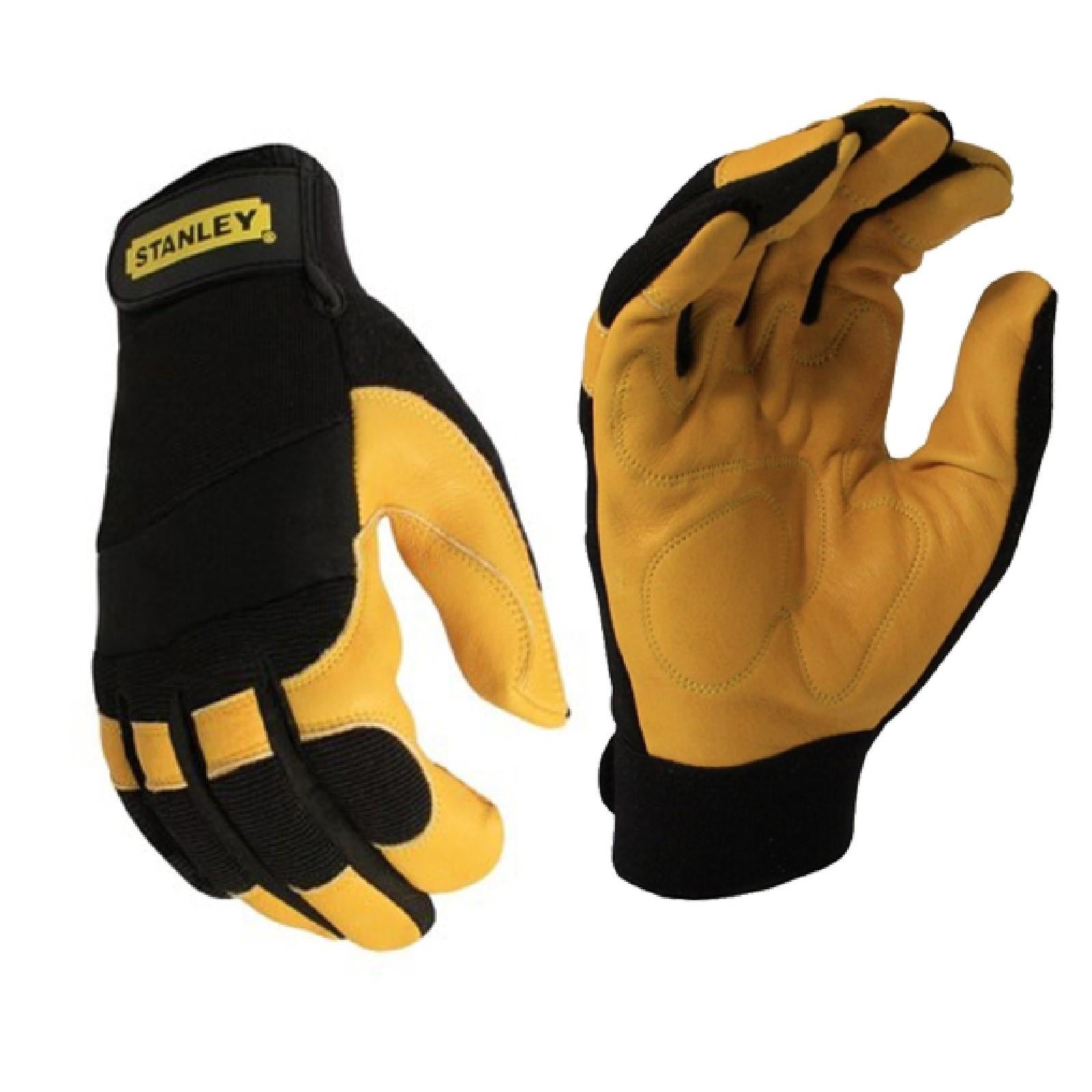 Stanley Hybrid Performance leather/spandex work glove #SY750L