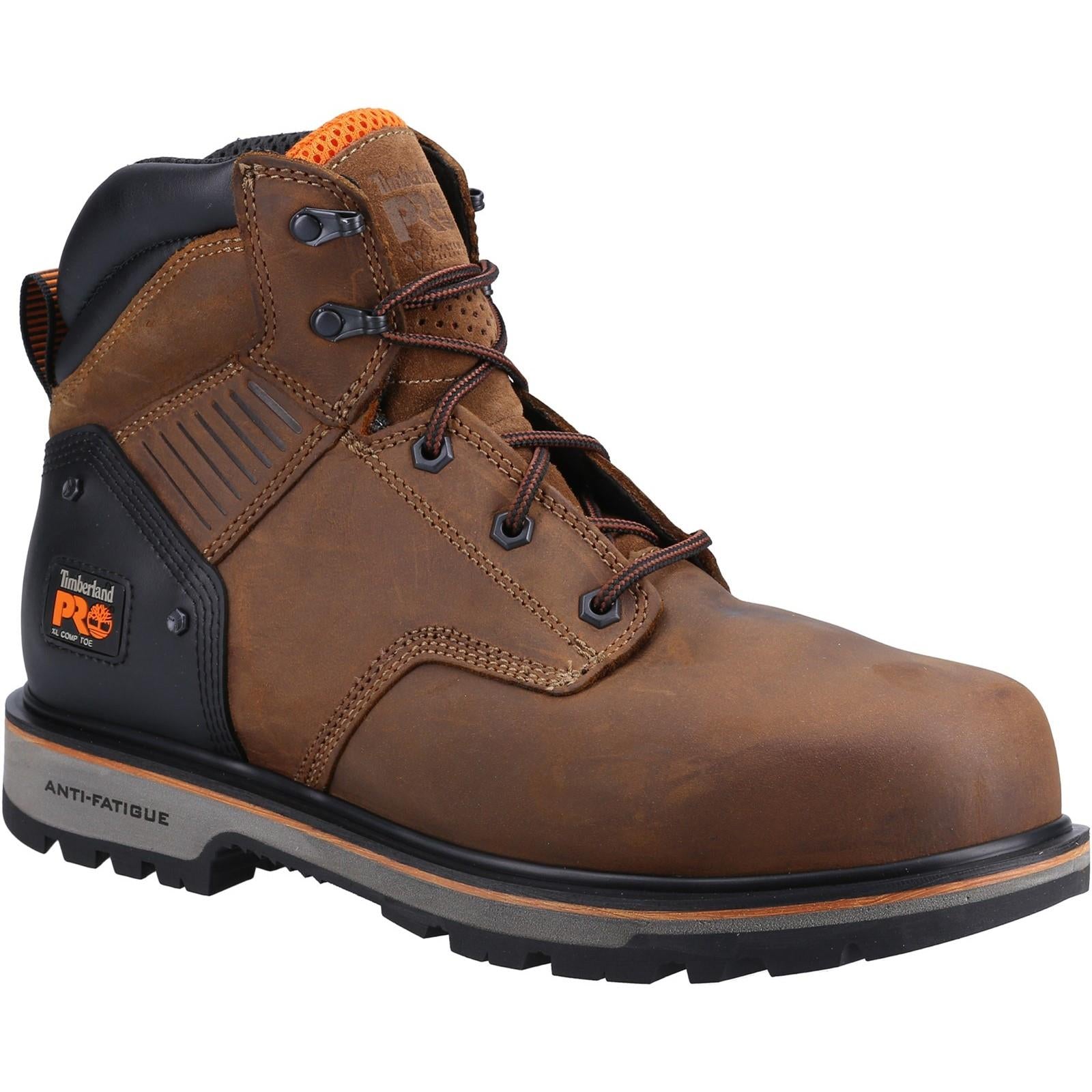 Timberland Pro Ballast S1P brown composite toe/midsole work safety boots