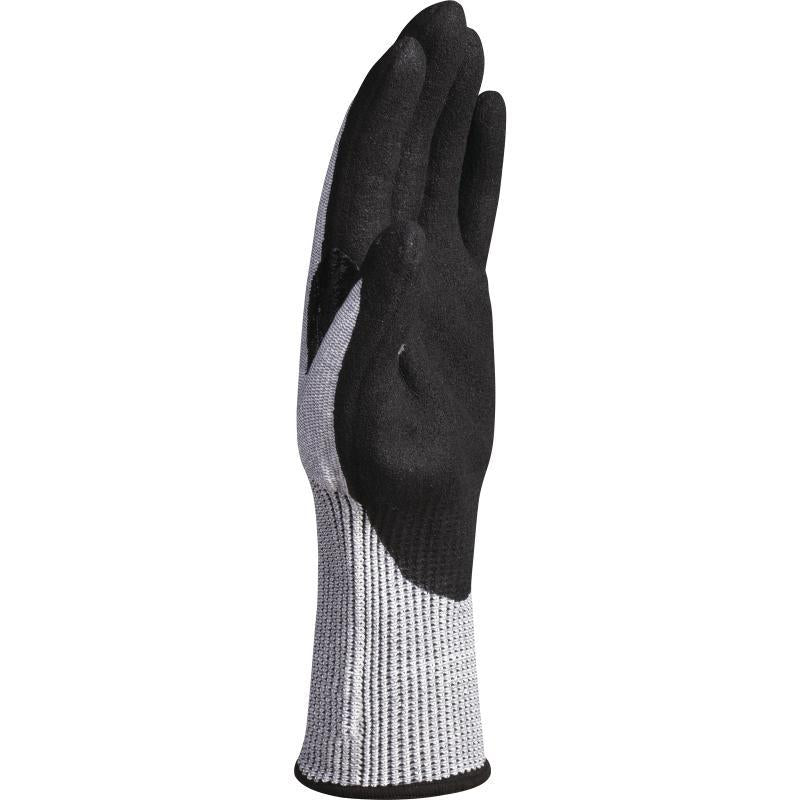 Delta Plus anti-cut level F grit grip palm work gloves #VECUTF01