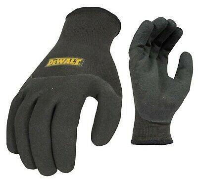DeWalt thermal gripper abrasion winter work glove size large #DPG737L