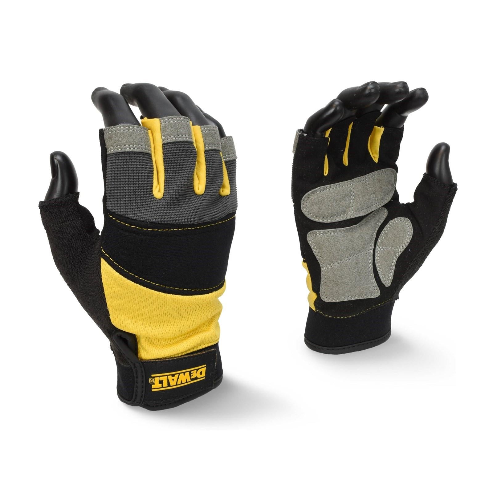 DeWalt Performance fingerless double-palm work glove #DPG213