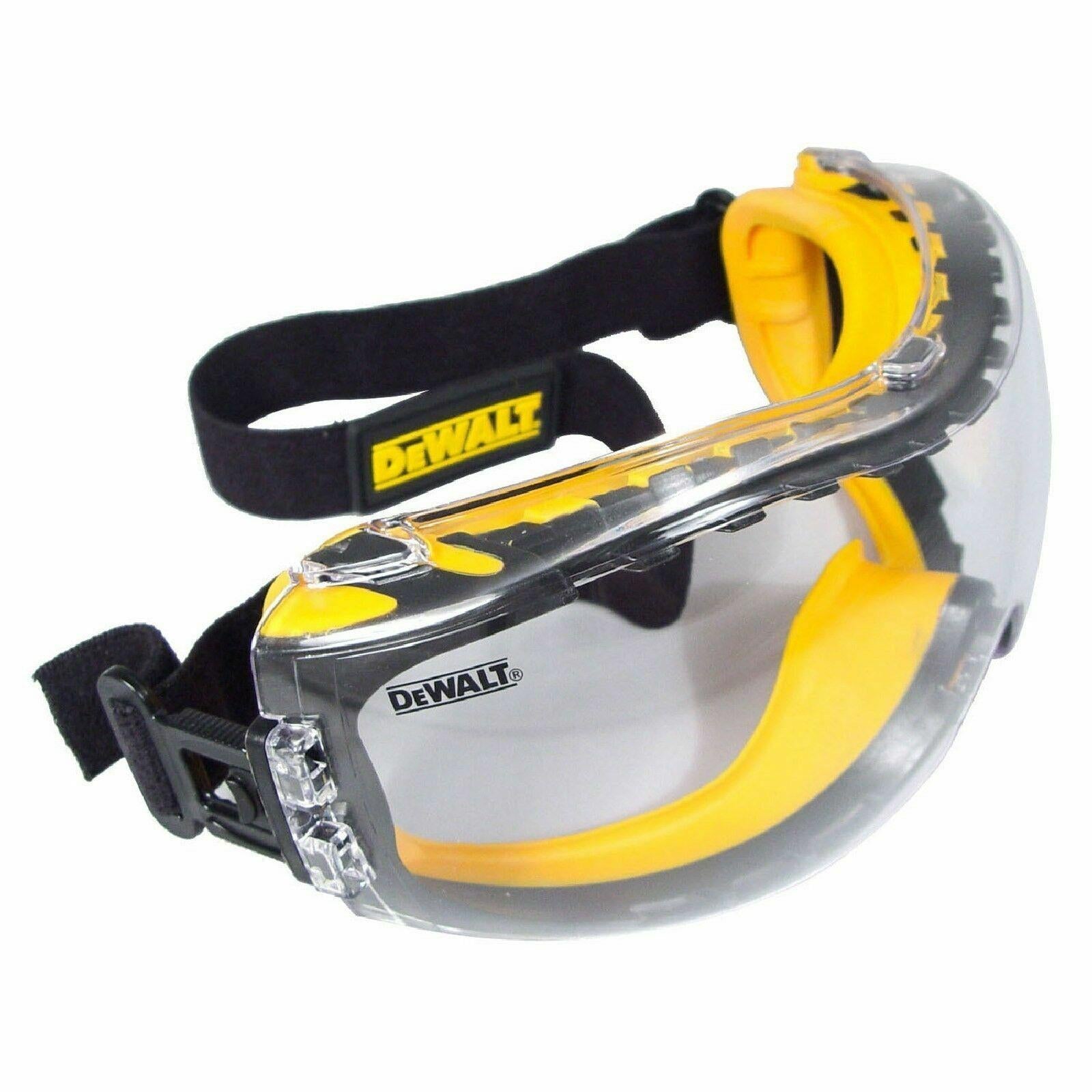 DeWalt Concealer clear anti-mist safety goggle to EN166 #DPG82