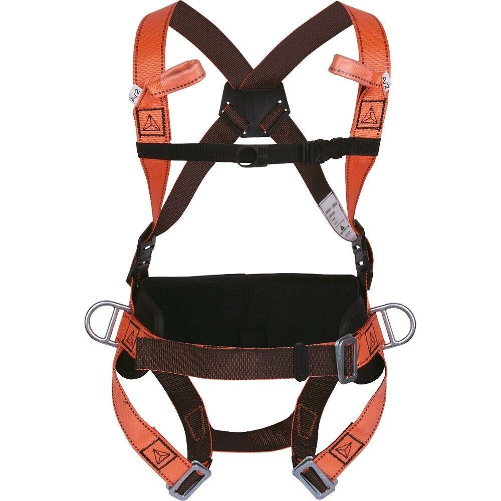 Delta Plus safety harness with positioning belt - 4 anchor points #HAR14