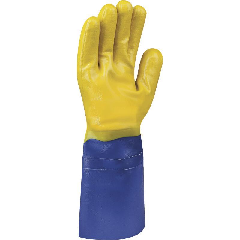 Delta Plus Eos anti-impact waterproof 40cm nitrile work glove #VV911