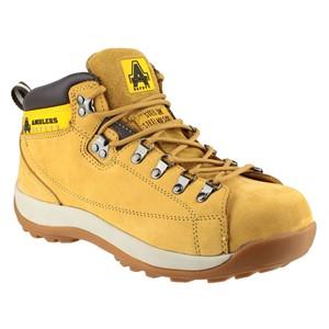 Amblers SBP honey nubuck steel toe-cap/midsole safety work boot #FS122