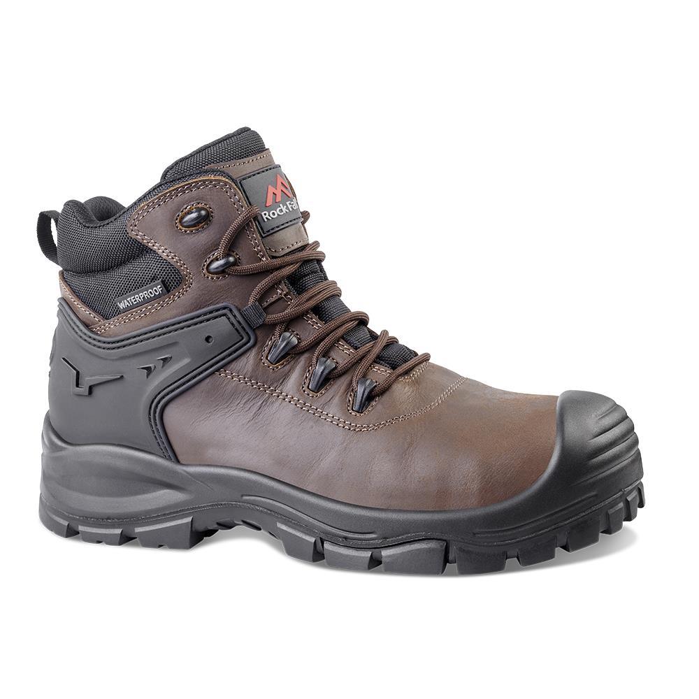 Rock Fall RF205 Herd S3 brown waterproof composite toe/midsole work safety boots