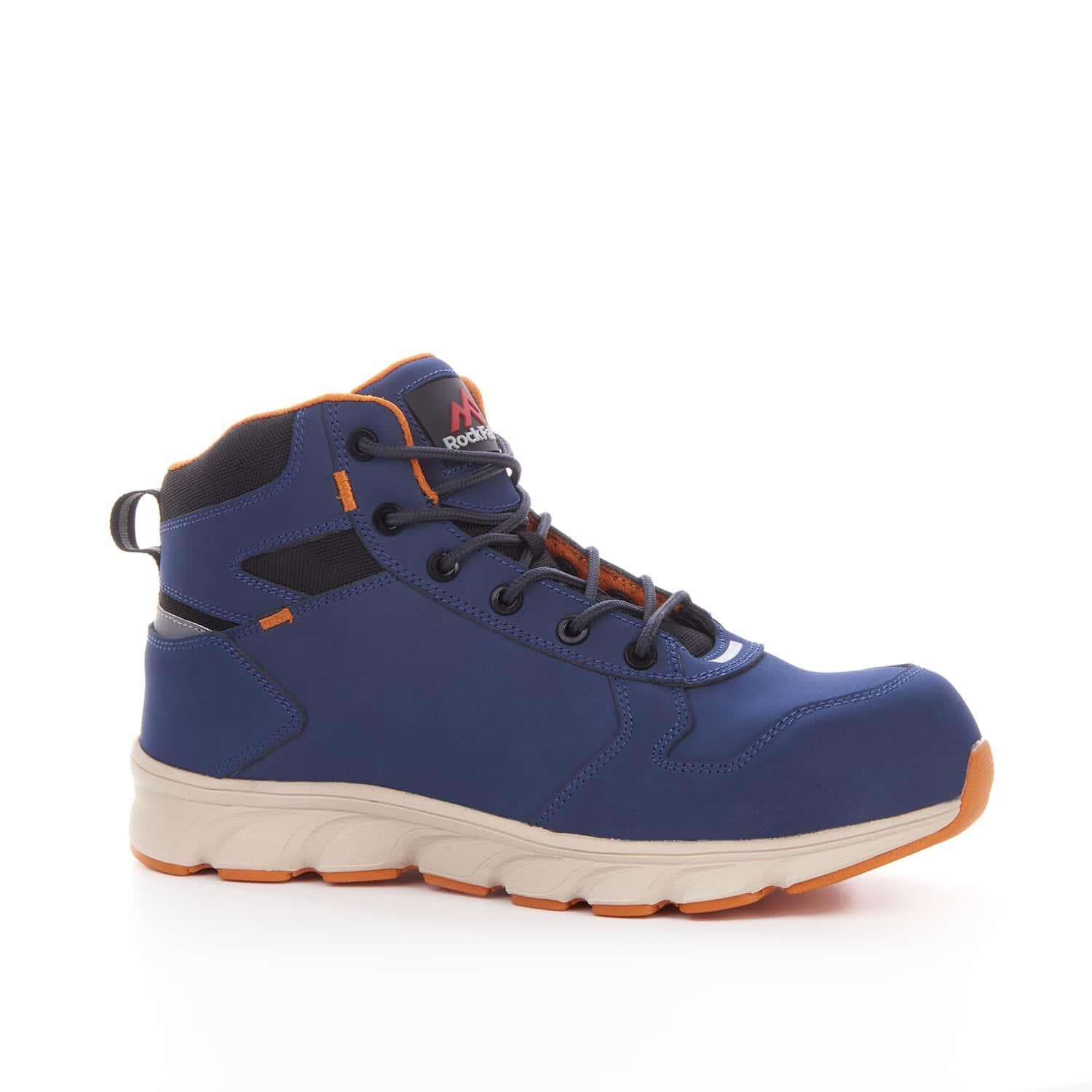 Rock Fall Michigan S3 navy blue composite toe/midsole work safety boots #RF112