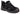 Apache AP302SM black Leather S1P unisex safety trainer with midsole and scuff trim