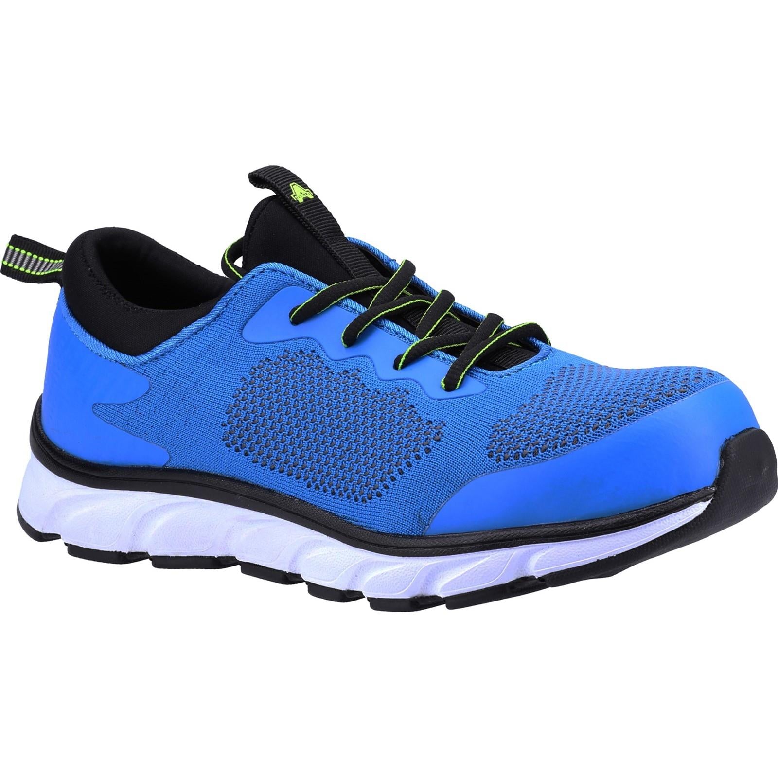 Amblers S1P Vegan blue composite toe/midsole safety trainer work shoe #AS718