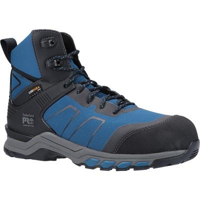 Timberland Hypercharge S3 blue textile composite toe/midsole work safety boot