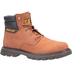 Caterpillar CAT Lifestyle Quadrate ginger leather lace-up non-safety boot
